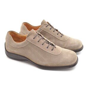 Men Bruno Magli Astor Beige Suede Walking Sneakers 8 M